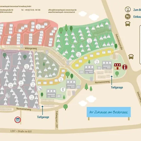 펜션 Ferienwohnpark Normannenweg 이멘슈타트암보덴지